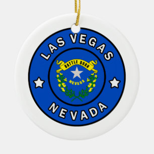 Las Vegas Nevada Keramik Ornament