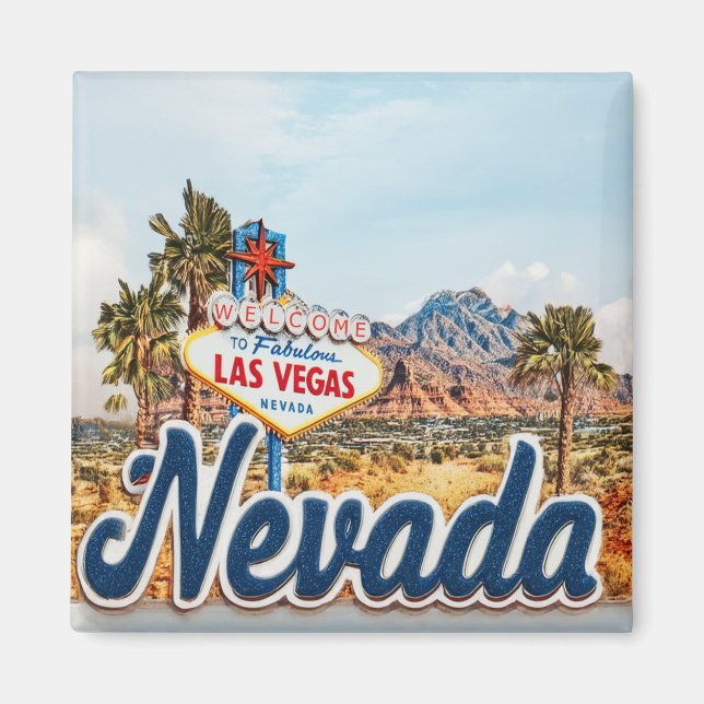 Las Vegas Nevada  Magnet (Vorne)