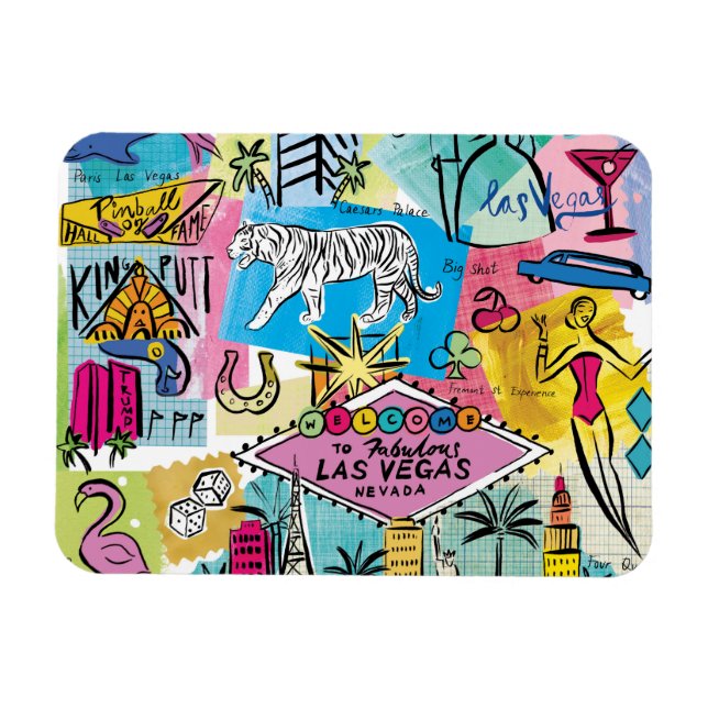 Las Vegas, Nevada Magnet (Horizontal)