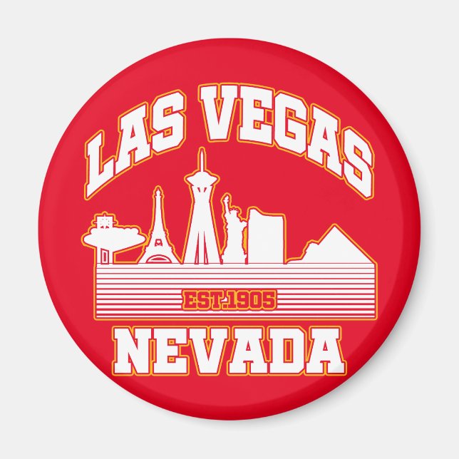 Las Vegas, Nevada Magnet (Vorne)