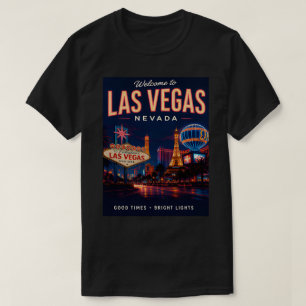 Las Vegas Nevada Neon-Nacht-Abenteuer T-Shirt
