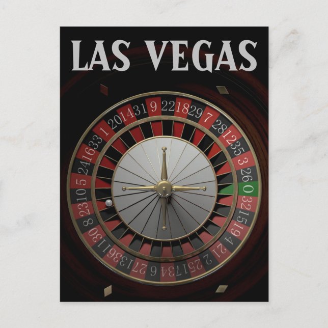 Las Vegas Nevada Postkarte (Vorderseite)