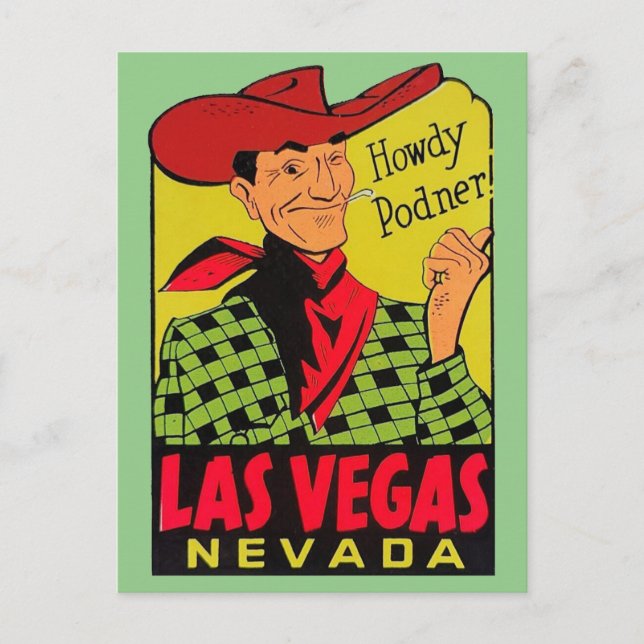 Las Vegas, Nevada - Postkarte (Vorderseite)