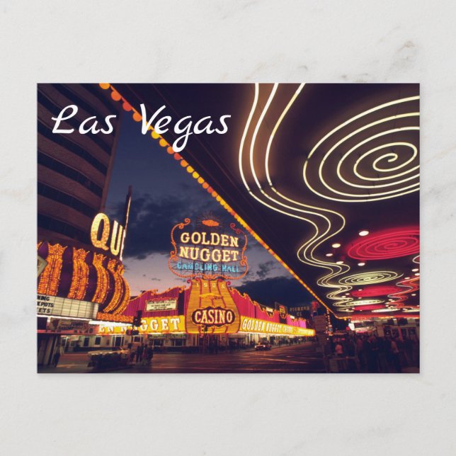 LAS VEGAS Nevada Reise Postkarte (Vorderseite)