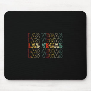 Las Vegas Nevada Retro 70er 80er Souvenir Urlaub Mousepad