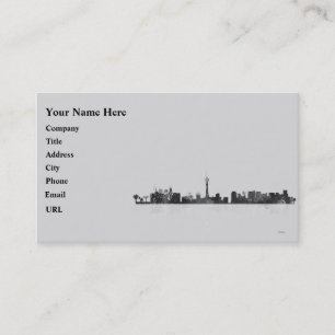 LAS VEGAS, NEVADA SKYLINE Business CARD Visitenkarte