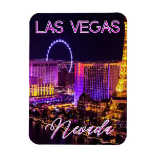 Las Vegas Nevada Skyline Magnet