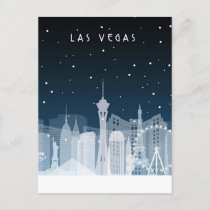 Las Vegas, Nevada   Skyline Postcard Postkarte