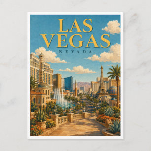Las Vegas Nevada The Strip GeoSaga Postkarte