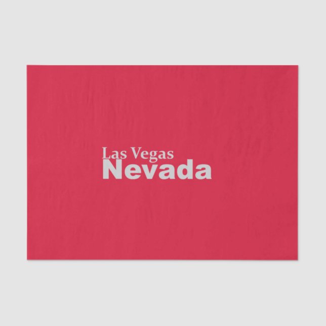 Las Vegas, Nevada Tissue Paper Seidenpapier (Vorderseite)