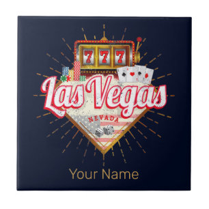 Las Vegas Nevada United Staaten Casino Vintag USA Fliese