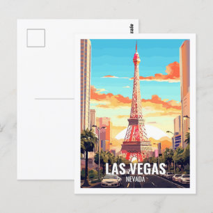 Las Vegas Nevada USA Berühmte Reiseziele Postkarte