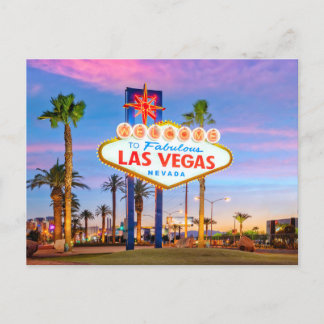 Las Vegas, Nevada, USA Postkarte