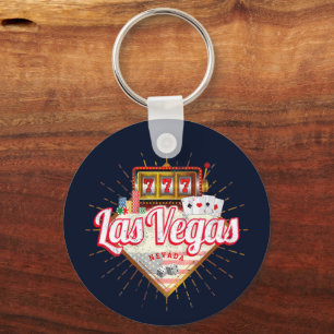 Las Vegas Nevada Vereinigte Staaten Casino Vintage Schlüsselanhänger