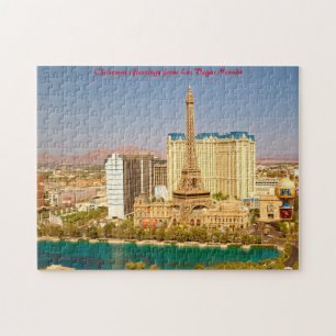 Las Vegas Nevada.Weihnachtsgrüße Puzzle