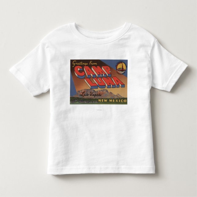 Las Vegas, New Mexiko - Lager Luna Kleinkind T-shirt (Vorderseite)