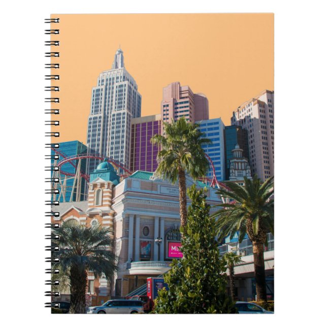 Las Vegas-Notebook Notizblock (Vorderseite)