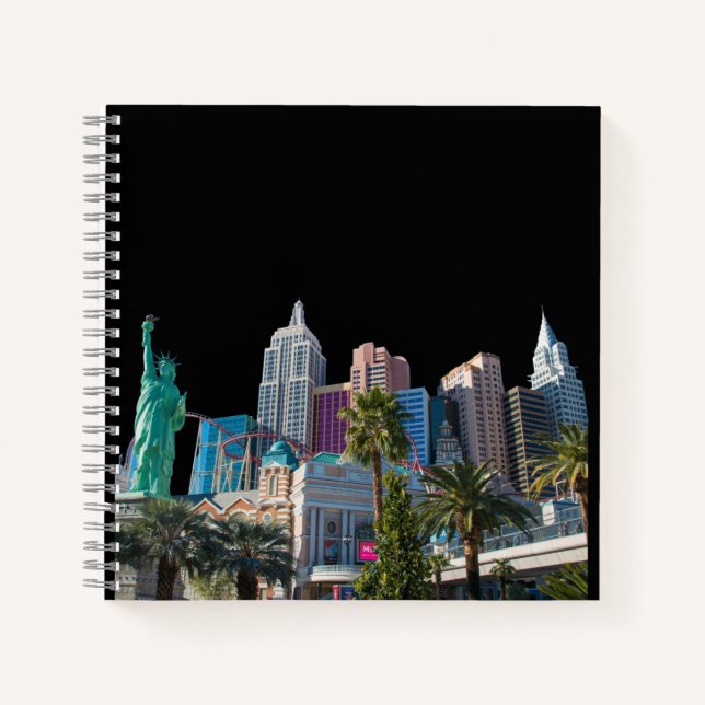 Las Vegas-Notebook Notizbuch (Vorderseite)
