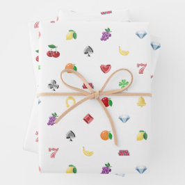 Las Vegas NV Luck Be a Lady Casino Geschenkpapier Set