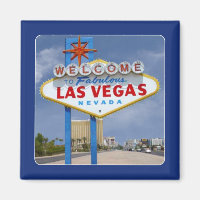 Las Vegas NV Sign Travel Souvenir Magnet