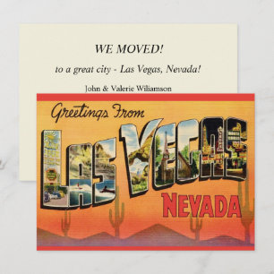Las Vegas NV Umzugsankündigung