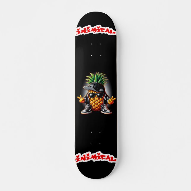 Las Vegas Pineaple Skateboard (Vorne)