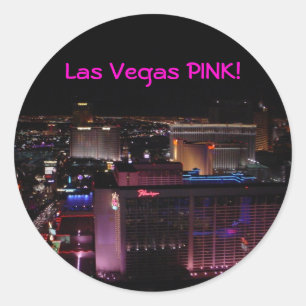 Las Vegas PINK! Aufkleber