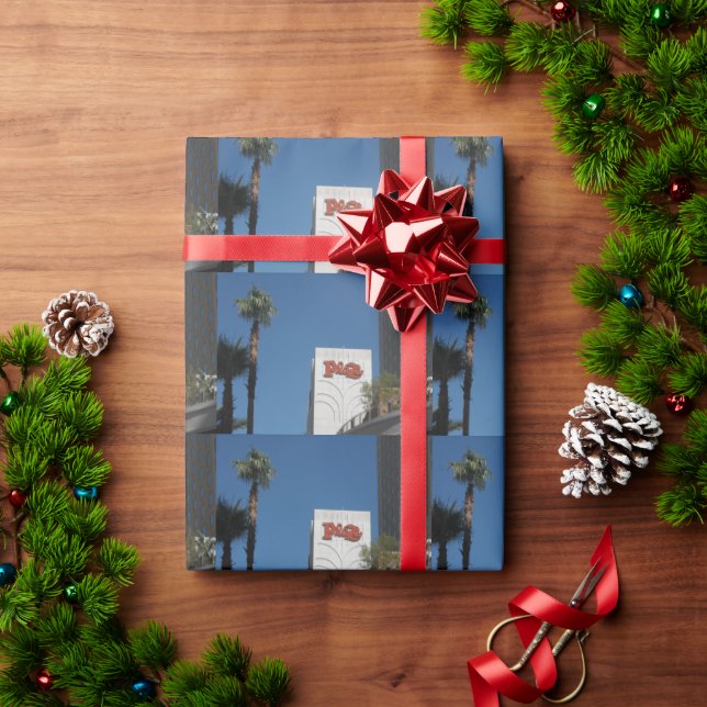 Las Vegas Plaza Hotel Geschenkpapier (Feiertagsgeschenk)