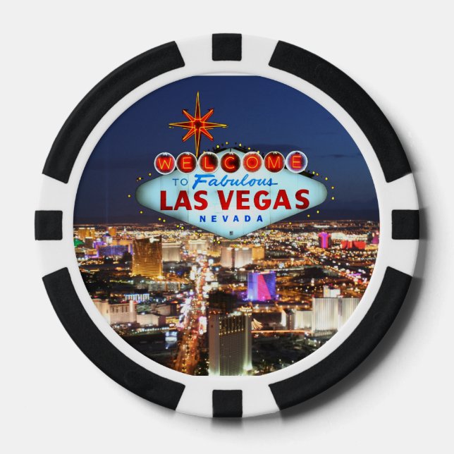 Las Vegas Poker Chip (Vorderseite)