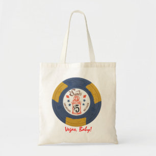 Las Vegas Poker Chip Personalisierte Tragetasche G
