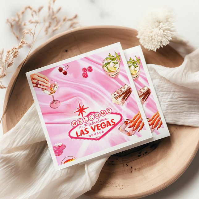 Las Vegas Poker Girls Night Out Serviette (Von Creator hochgeladen)