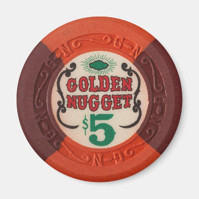 Las Vegas Poker Spielspazierweg Magnet (Vorne)