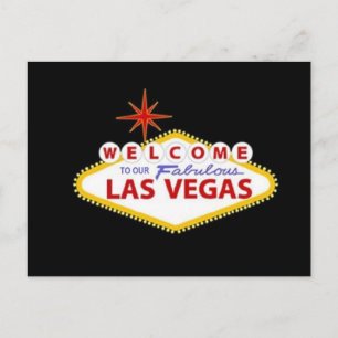 Las Vegas Postcard - Personalisieren Sie Ihre eige Postkarte