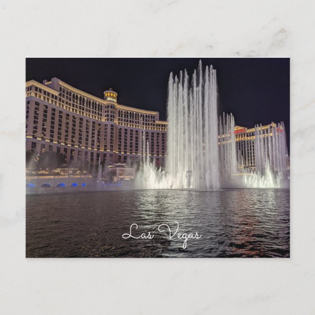 Las Vegas Postcard Postkarte (Vorderseite)