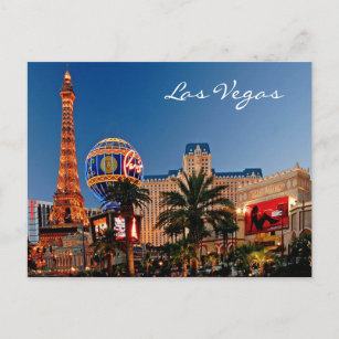 Las Vegas Postcard Postkarte