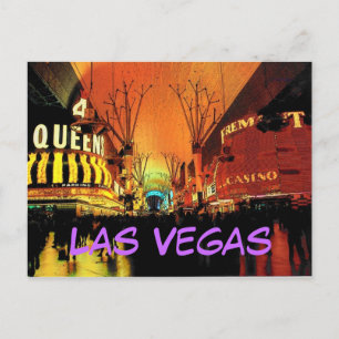 Las Vegas Postcard Postkarte