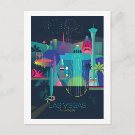 Las Vegas Postcard Postkarte