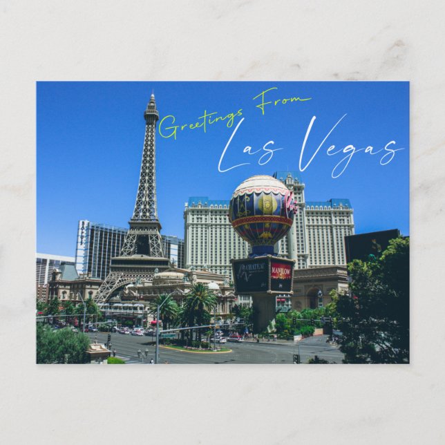 Las Vegas Postcard Postkarte (Vorderseite)