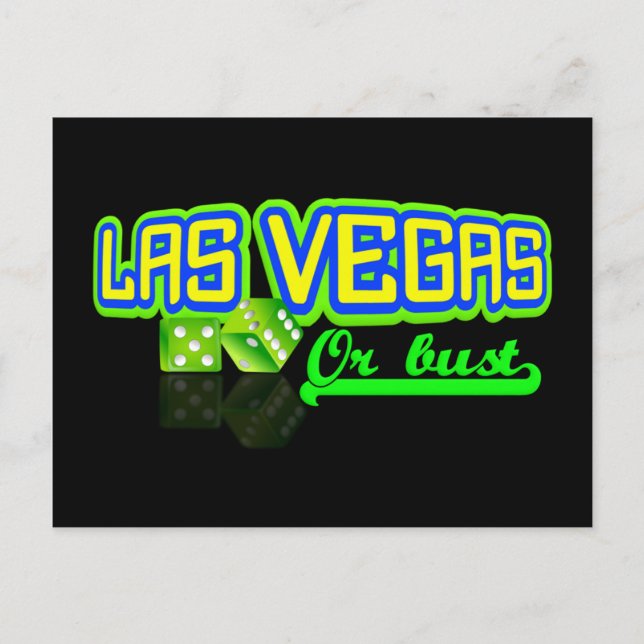 Las Vegas Postkarte (Vorderseite)