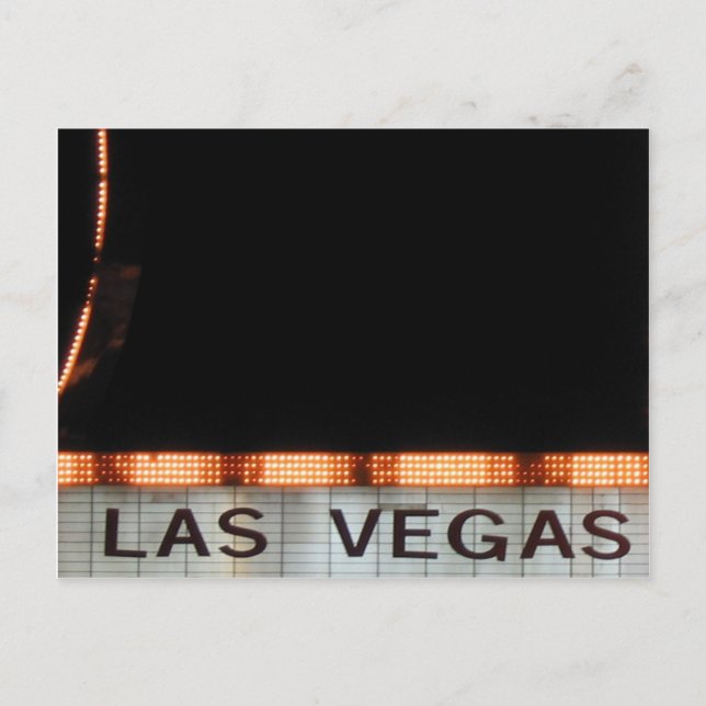 Las Vegas Postkarte (Vorderseite)
