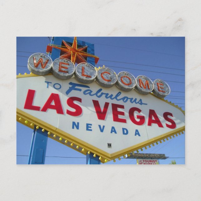 LAS VEGAS POSTKARTE (Vorderseite)
