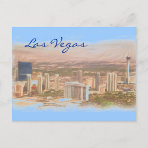 Las Vegas Postkarte
