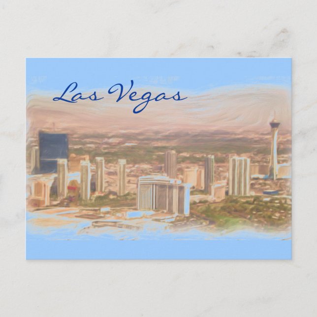 Las Vegas Postkarte (Vorderseite)