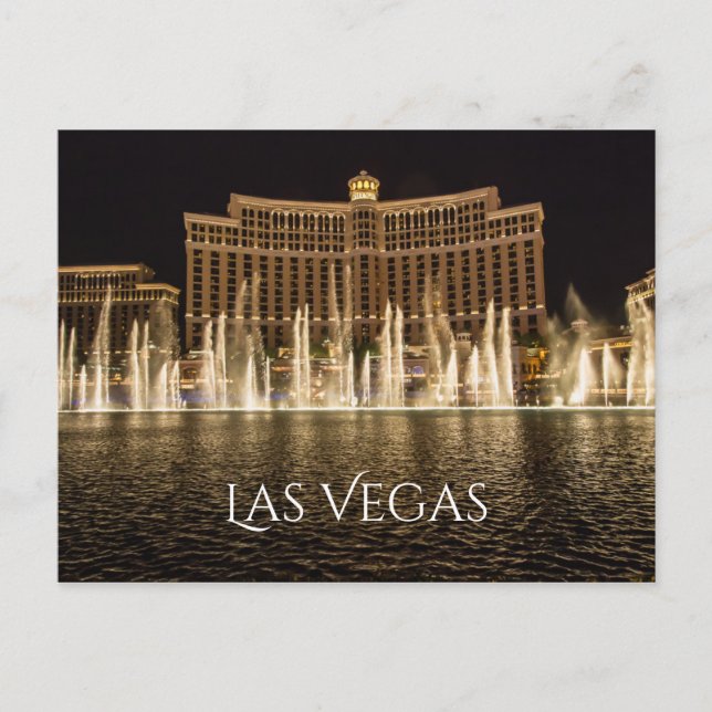 Las Vegas Postkarte (Vorderseite)