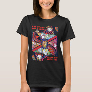 Las Vegas Queen of Heart rote Reise T-Shirt