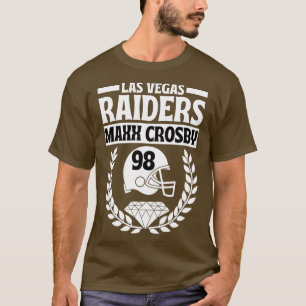 Las Vegas Raiders Maxx Crosby 98 Helmet Amerikaner T-Shirt