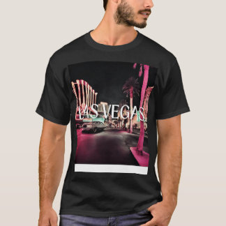 las vegas retras street 80er T-Shirt