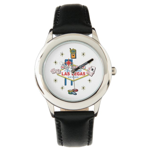 Las Vegas Retro Armbanduhr (Vorderseite)