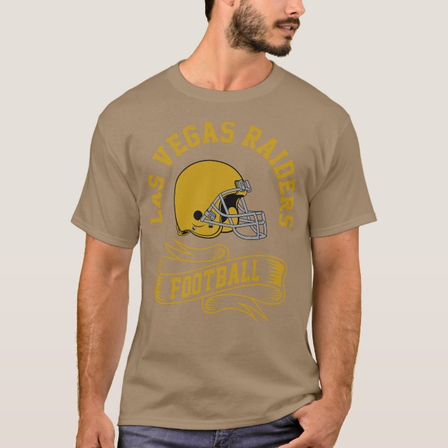Las Vegas Retro-Helm T-Shirt (Vorderseite)
