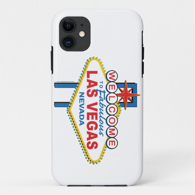 Las Vegas Retro Sign Case-Mate iPhone Hülle (Rückseite)